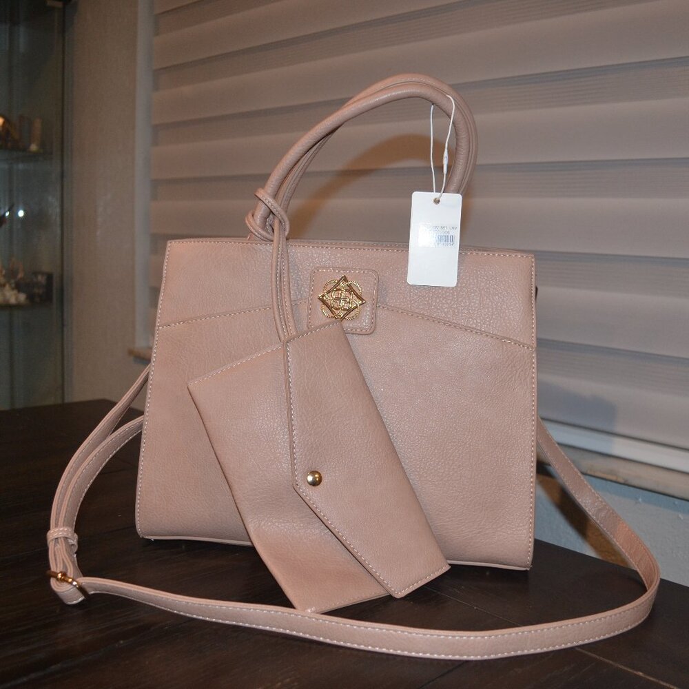 Fashion Handbag set. Chic Savvy, Zon Bijoun , Light Mauve